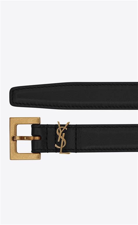 ysl cassandre belt|ysl belt buckle.